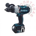 Дрель аккумуляторная шуруповерт MAKITA DDF451RFE (18B,13мм, 2акк. 3.0Ah Li-Ion, 80Нм, 2.4кг, свет, кейс)