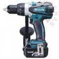 Дрель аккумуляторная шуруповерт MAKITA DDF458RFE (18B,13мм, 2акк. 3.0Ah Li-Ion, 91Нм, 2.3кг, свет, кейс)